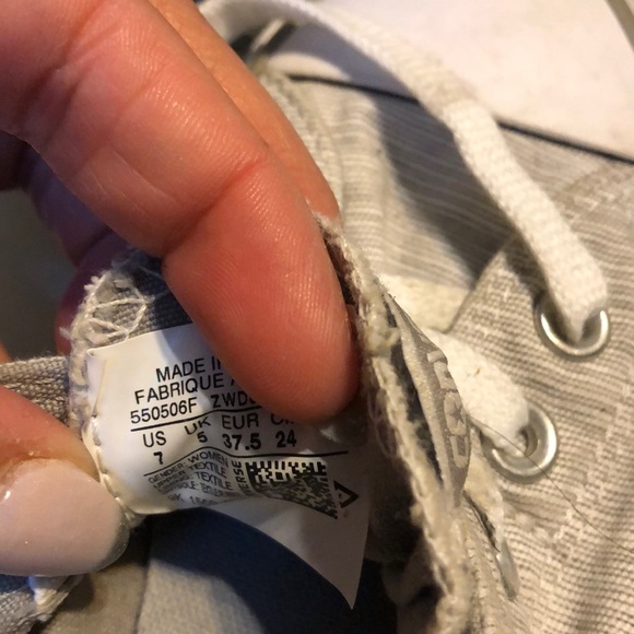 Converse sneakers gray and green - Picture 4 of 4